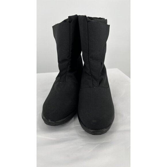 Toe Warmers Canada Mid Calf Boots Womens Sz 12 N Waterproof Insulated Hook  Loop - Picture 3 of 12